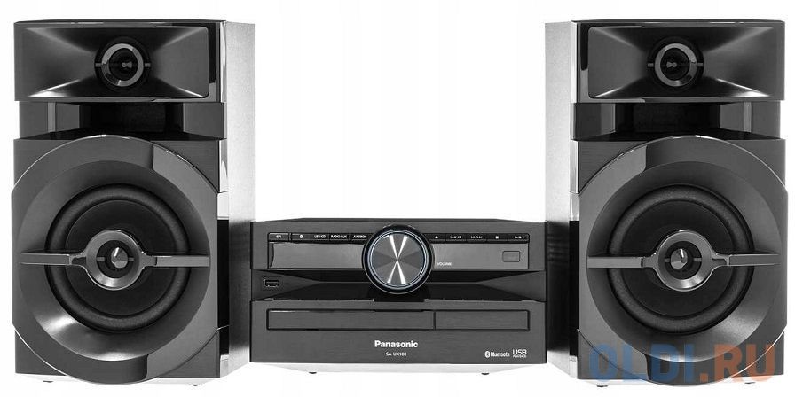 

Минисистема Panasonic SC-UX100EE-K черный 300Вт/CD/CDRW/FM/USB/BT