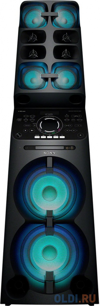 Минисистема Sony MHC-V90DW черный 2000Вт/CD/CDRW/DVD/DVDRW/FM/USB/BT гарнитура wrl   wf c700n bz sony