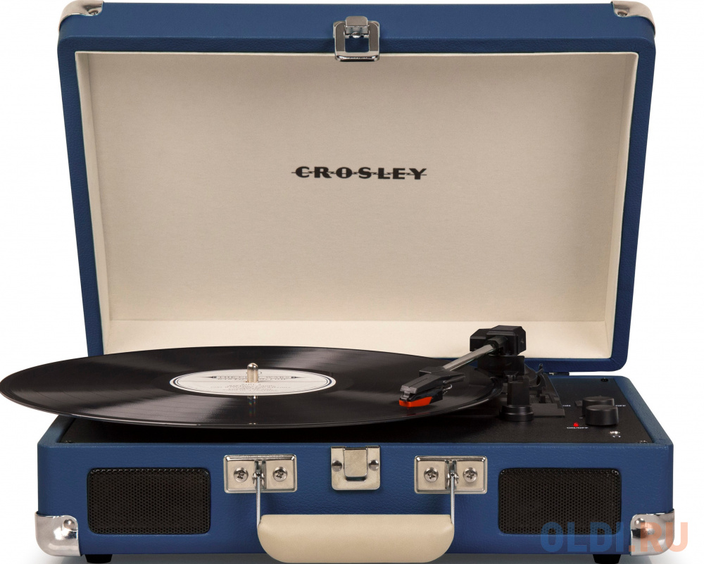 

Виниловый проигрыватель CROSLEY CRUISER DELUXE [CR8005D-BL] Blue c Bluetooth, Синий