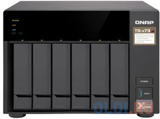 

Сетевое хранилище QNAP TS-673-4G