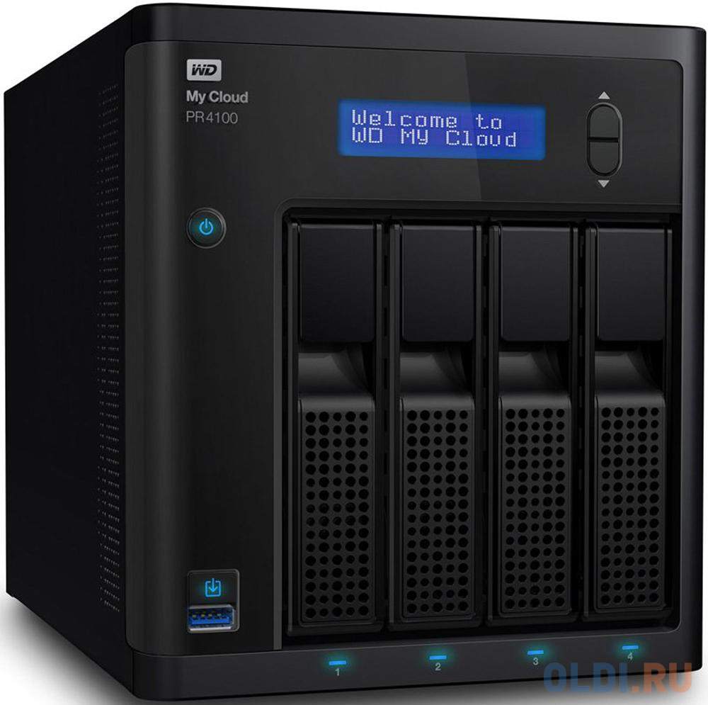 Сетевое хранилище Western Digital PR4100 от OLDI