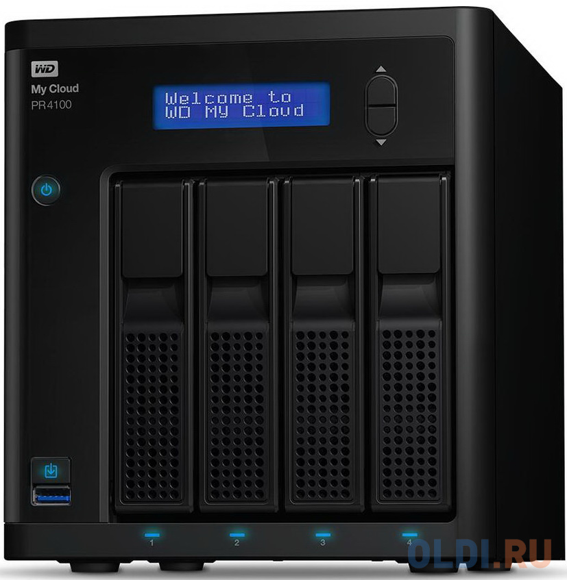 

Сетевое хранилище WD My Cloud PR4100 WDBKWB0320KBK-EEUE