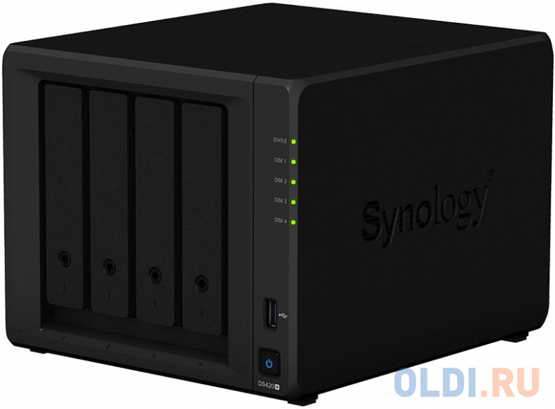 Сетевое хранилище Synology DS420+ фото