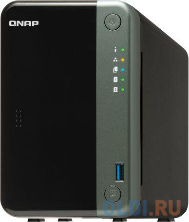 

Сетевое хранилище NAS Qnap Original TS-253D-4G 2-bay настольный Celeron J4125