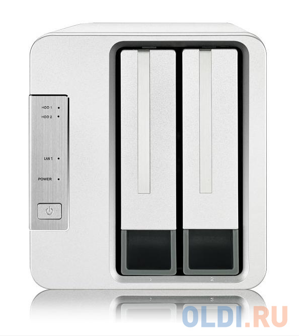 

TerraMaster F2-221 tower NAS DC2,0 (2,5)GhzCPU/2Gb(6)/RAID0,1,10,5,6,JBOD/up to 2 Hot Swap HDDs SATA(3,5' or 2,5')/2xM.2 2280 NVMe PCI-E3.0/