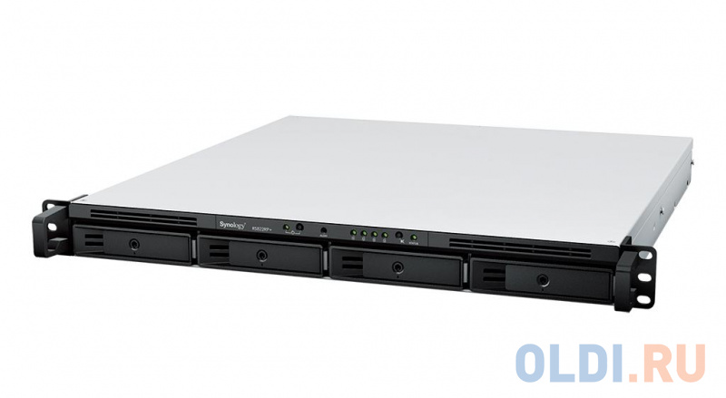 СХД стоечное исполнение 4BAY 1U NO HDD RS822RP+ SYNOLOGY фото