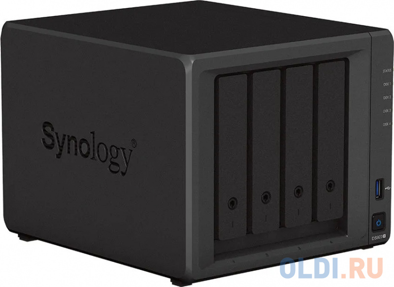 Сетевое хранилище Synology DS923+, размер 19.9х16.6х22.3 см - фото 3