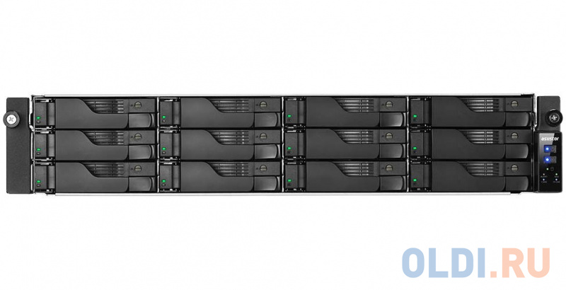 ASUSTOR AS7112RDX 12BAY/Intel Xeon E-2224 3.4GHz up to 4.6GHz, 8GB SO-DIMM DDR4, noHDD(HDD,SSD) ; 90IX01C1-BW3S10 - фото 2