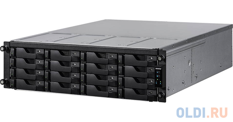 ASUSTOR AS7116RDX 16BAY/Intel Xeon E-2224 3.4GHz up to 4.6GHz, 4GB SO-DIMM DDR4, noHDD(HDD, SSD) ; 90IX01B1-BW3S10
