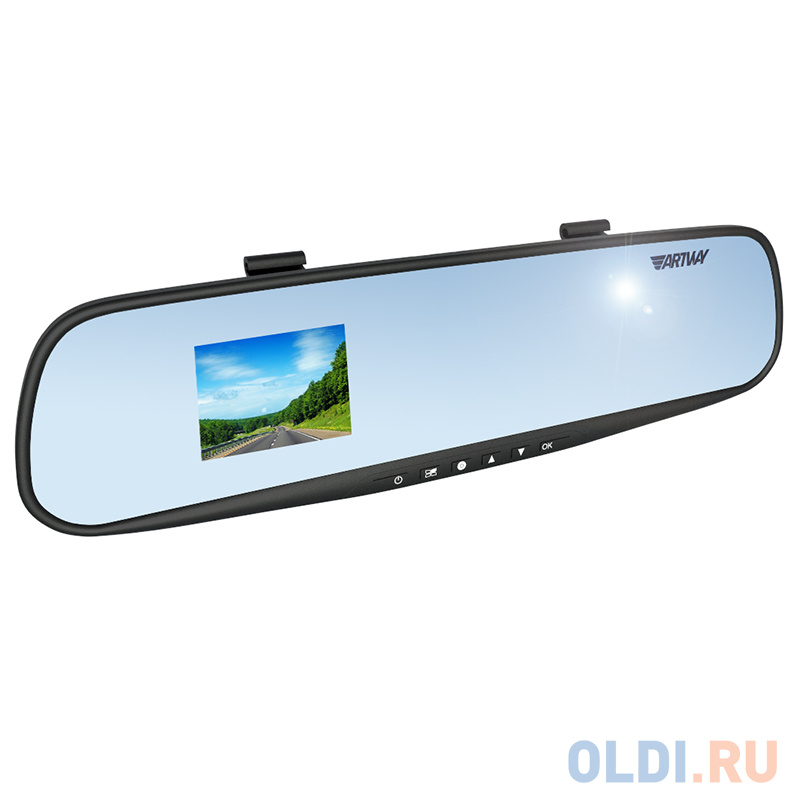 

Видеорегистратор-зеркало Artway AV-610 4"/90°/1280х720/G-сенсор/HDMI/microSD (microSDHC) до 32 Гб