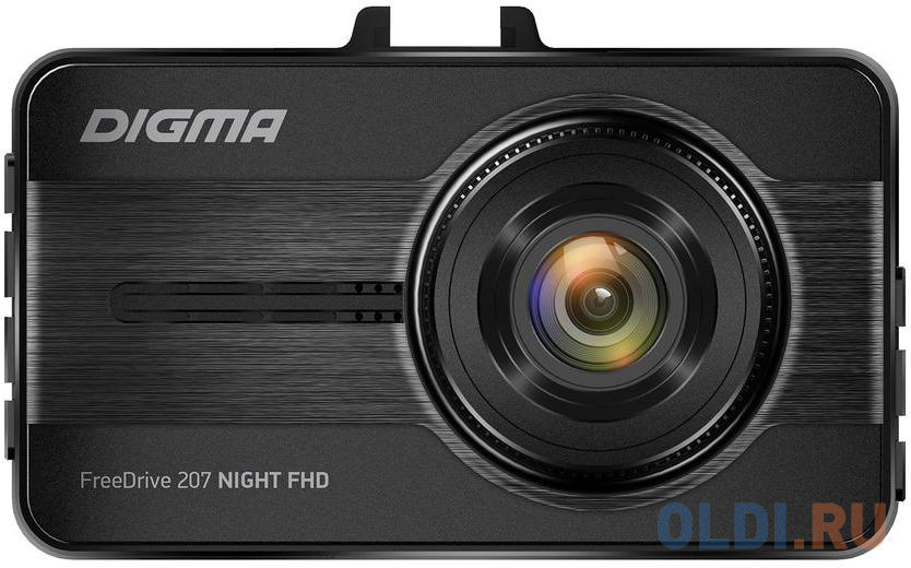 Видеорегистратор Digma FreeDrive 207 Night FHD черный 2Mpix 1080x1920 1080p 150гр. GP6248 - фото 1