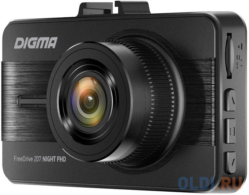 Видеорегистратор Digma FreeDrive 207 Night FHD черный 2Mpix 1080x1920 1080p 150гр. GP6248 - фото 3