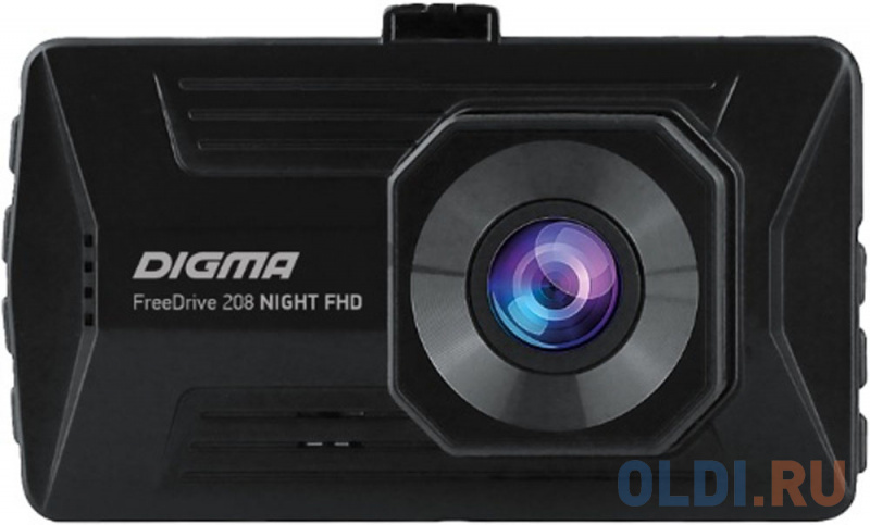 Видеорегистратор Digma FreeDrive 208 DUAL Night FHD черный 2Mpix 1080x1920 1080p 170гр. GP6248 фото