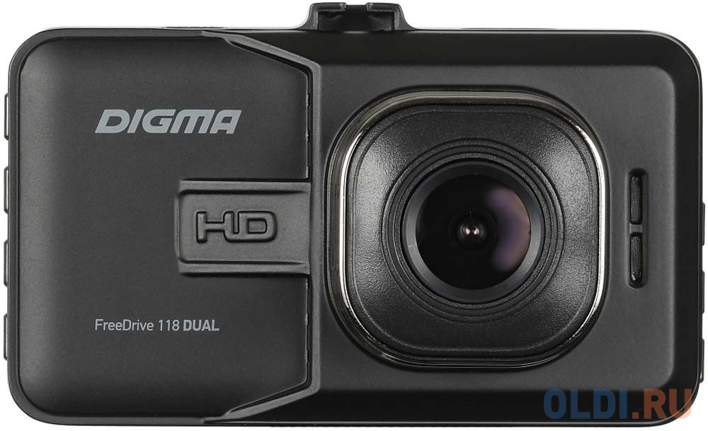 Видеорегистратор Digma FreeDrive 118 DUAL черный 1.3Mpix 1080x1920 1080p 150гр. JL5112 FD118D - фото 2