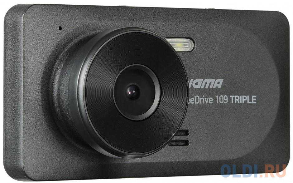Видеорегистратор Digma FreeDrive 109 TRIPLE черный 1Mpix 1080x1920 1080p 150гр. JL5601 от OLDI