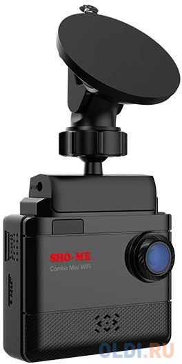 

Видеорегистратор с радар-детектором Sho-Me Combo Mini WiFi GPS ГЛОНАСС черный