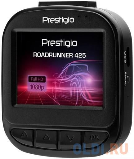 Prestigio RoadRunner 425, 2.0 LCD (960x240) display, FHD 1920x1080@30fps, HD 1280x720@30fps, GP516 от OLDI