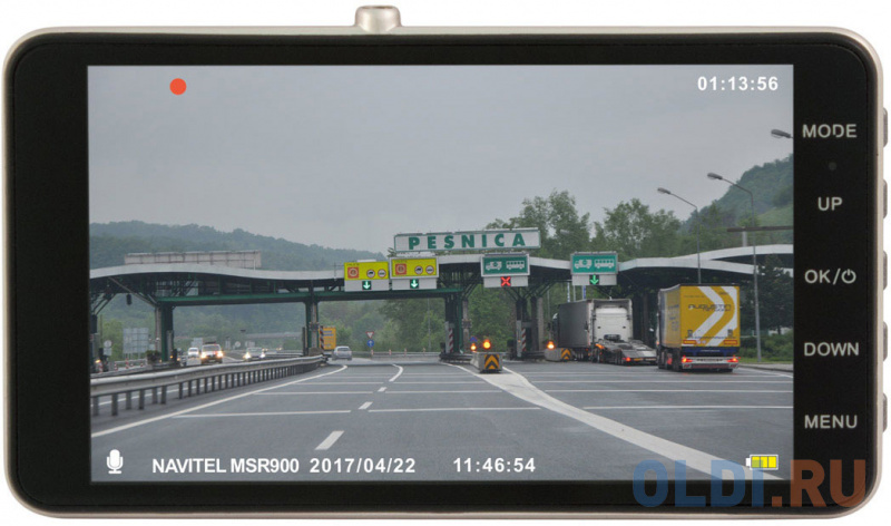 Видеорегистратор Navitel MSR900 DVR черный 1080x1920 1080p 170гр. Novatek NT96655 фото