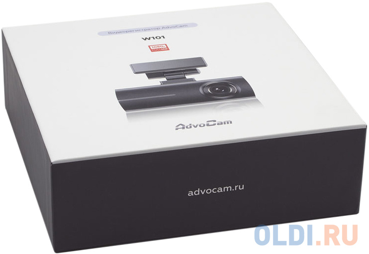 AdvoCam W101  автомобильный видеорегистратор от OLDI