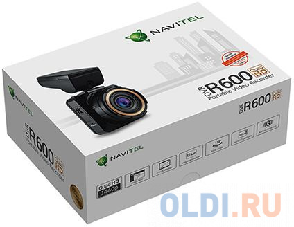 Видеорегистратор Navitel R600 QUAD HD черный 12Mpix 1440x2560 1440p 170гр. NT96660 фото