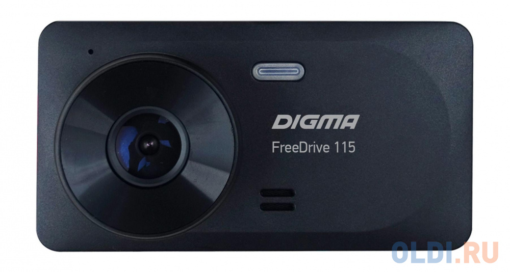Видеорегистратор Digma FreeDrive 115 черный 1Mpix 1080x1920 1080p 150гр. JL5601 FD115 - фото 1