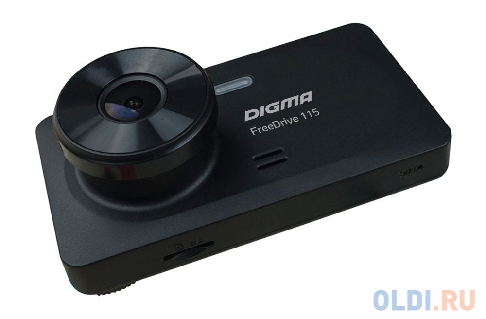 Видеорегистратор Digma FreeDrive 115 черный 1Mpix 1080x1920 1080p 150гр. JL5601 FD115 - фото 3