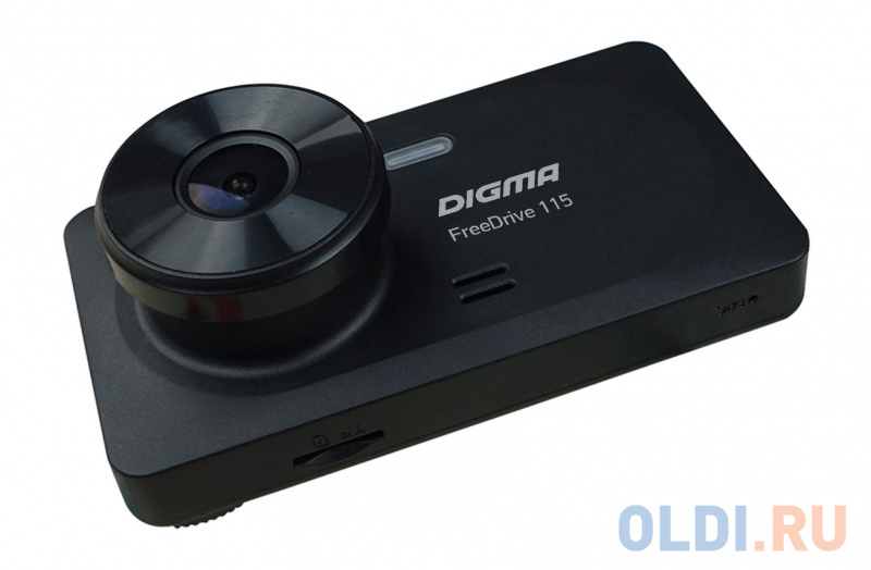 Видеорегистратор Digma FreeDrive 115 черный 1Mpix 1080x1920 1080p 150гр. JL5601 фото