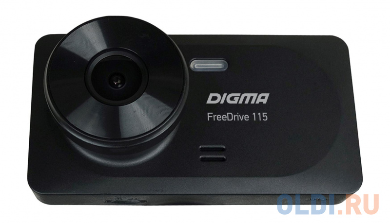 Видеорегистратор Digma FreeDrive 115 черный 1Mpix 1080x1920 1080p 150гр. JL5601 фото