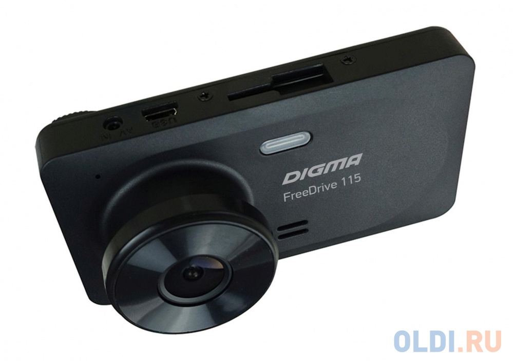 Видеорегистратор Digma FreeDrive 115 черный 1Mpix 1080x1920 1080p 150гр. JL5601 FD115 - фото 5