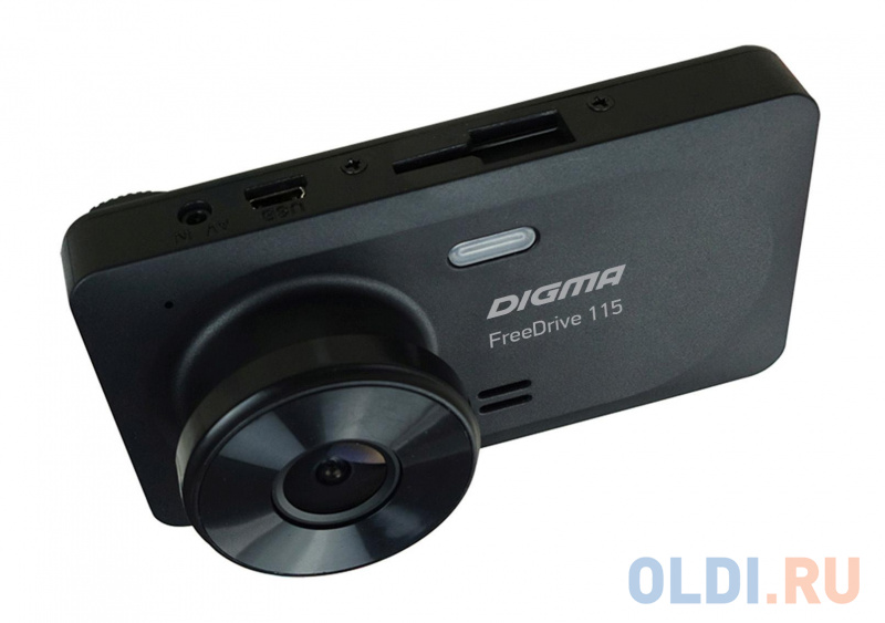 Видеорегистратор Digma FreeDrive 115 черный 1Mpix 1080x1920 1080p 150гр. JL5601 фото
