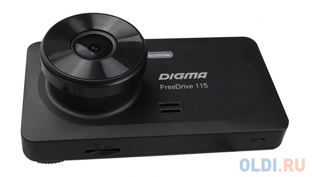 Видеорегистратор Digma FreeDrive 115 черный 1Mpix 1080x1920 1080p 150гр. JL5601 FD115 - фото 8