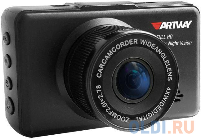 Видеорегистратор Artway AV-396 Super Night Vision черный 2Mpix 1080x1920 1080i 170гр. фото