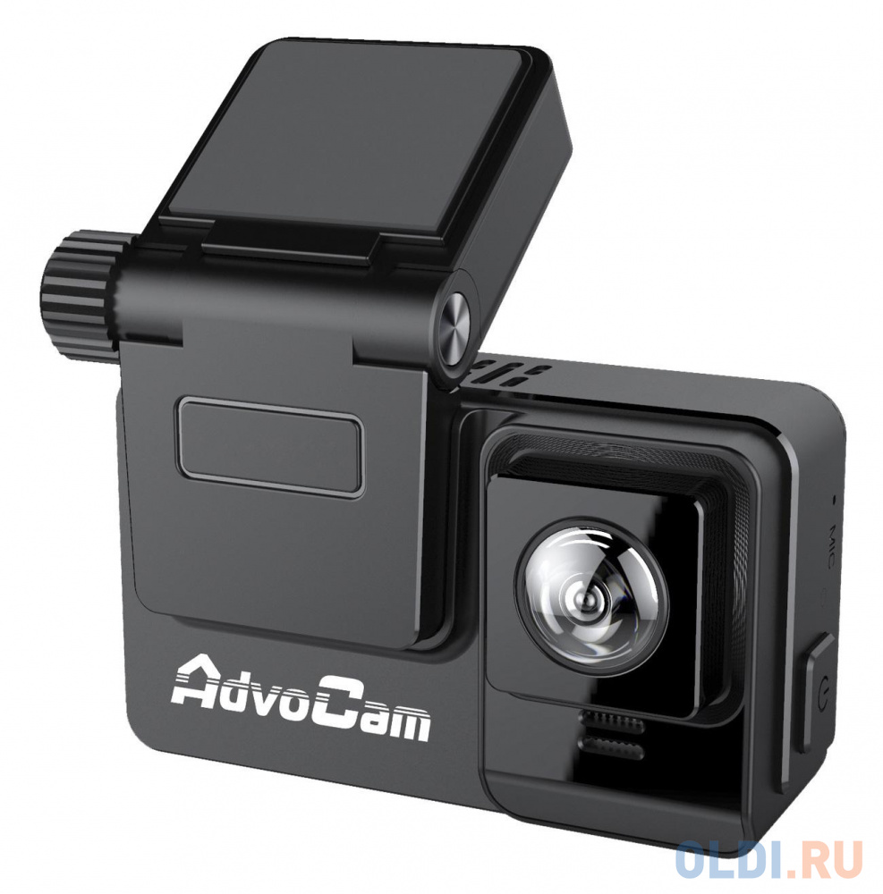 Видеорегистратор AdvoCam FD Black III черный 1080x1920 1080p 155гр. NT96672 видеорегистратор vue dr770х 2ch 2 1mpix 1920x1080 1080p 139гр gps карта в комплекте 64gb sigmastar ssc8629q