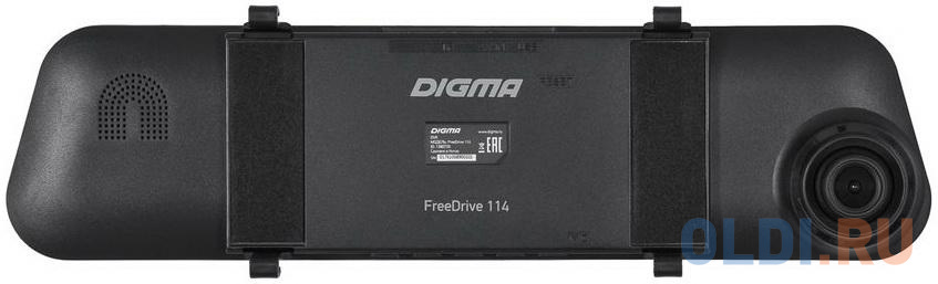 Видеорегистратор Digma FreeDrive 114 черный 1080x1920 1080p 140гр. GP2247E, размер 87x43x34 мм - фото 2
