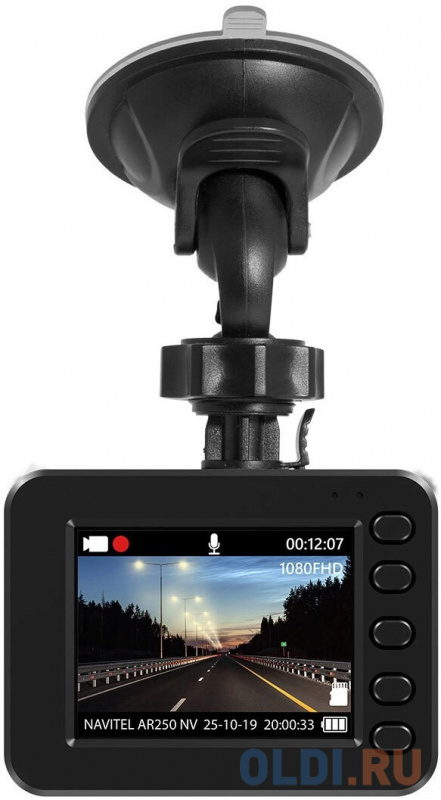 Видеорегистратор Navitel AR250 NV черный 12Mpix 1080x1920 1080p 140гр. JL5601 фото