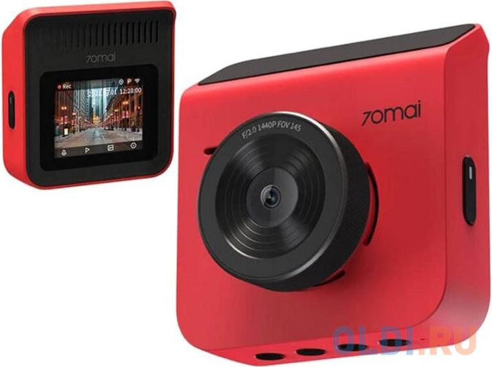 Видеорегистратор c камерой заднего вида 70mai Dash Cam A400+Rear Cam Set A400-1 Red (Midrive A400-1) фото