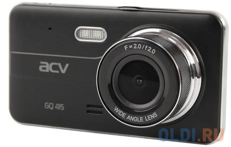 

Видеорегистратор ACV GQ415 черный 2Mpix 1080x1920 1080p 140гр. GP6248