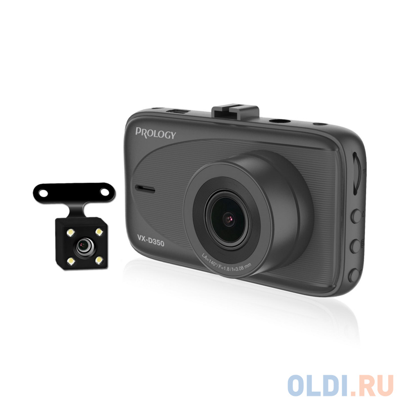 Видеорегистратор Prology VX-D350 черный 1080x1920 1080p 140гр. GPCV1167