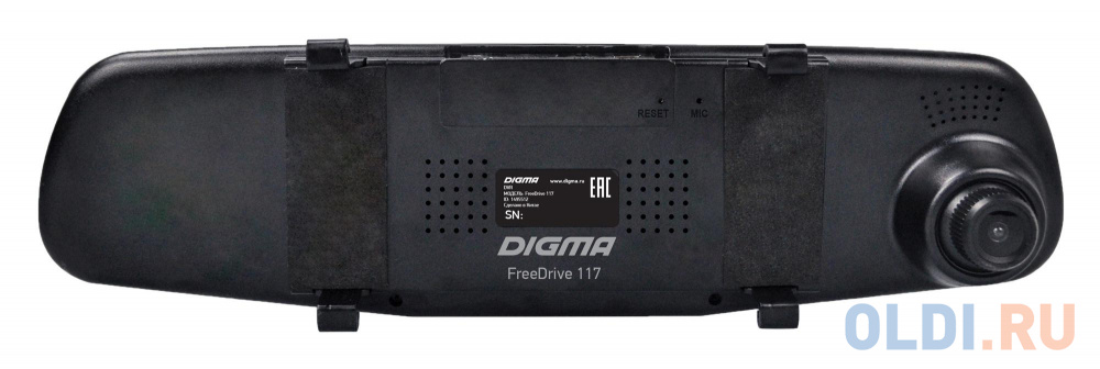 Видеорегистратор Digma FreeDrive 117 черный 1Mpix 1080x1920 1080p 150гр. GP2247 FD117 - фото 2