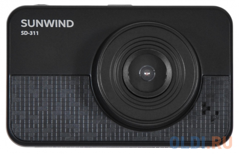Видеорегистратор SunWind SD-311 черный 1.3Mpix 1080x1920 1080p 140гр. GP6248 фото