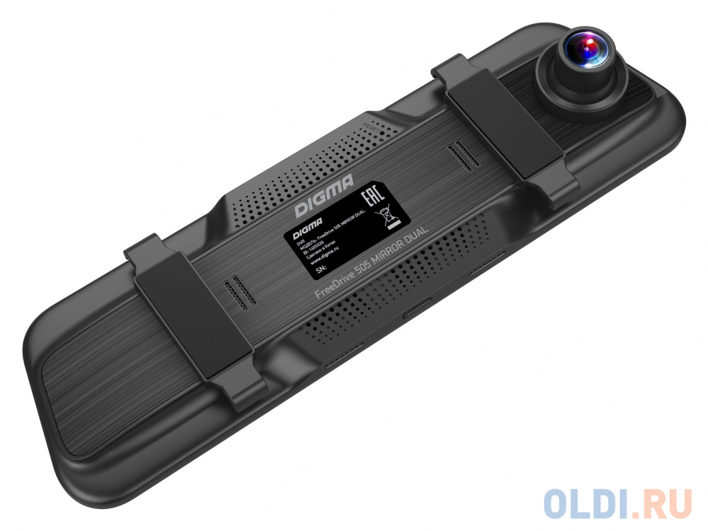 Видеорегистратор Digma FreeDrive 505 MIRROR DUAL черный 2Mpix 1080x1920 1080p 150гр. GPS MS8336N - фото 8