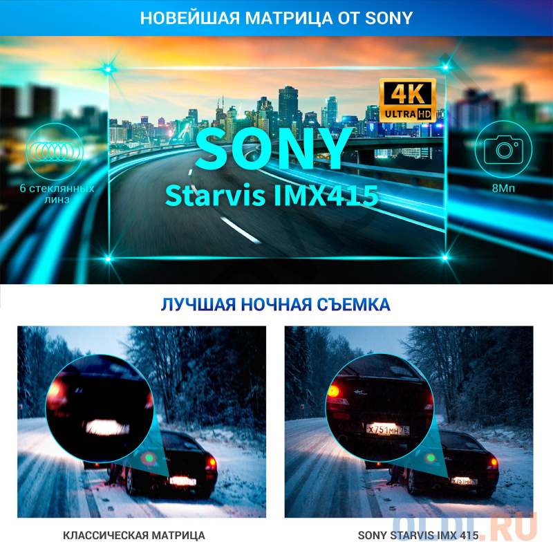 Видеорегистратор с радар-детектором TrendVision Hybrid Signature Real 4K GPS ГЛОНАСС Видеорегистратор с радар-детектором TrendVision Hybrid Signature Real 4K GPS ГЛОНАСС фото