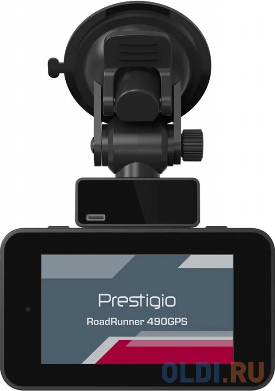 Prestigio RoadRunner 490GPS, 3.0'' IPS(640x360), touchscreen, UHD 4K 3840x2160@30fps, WQHD 2.5K 2560x1440@60fps, NTK96670, 8 MP CMOS Sony St фото