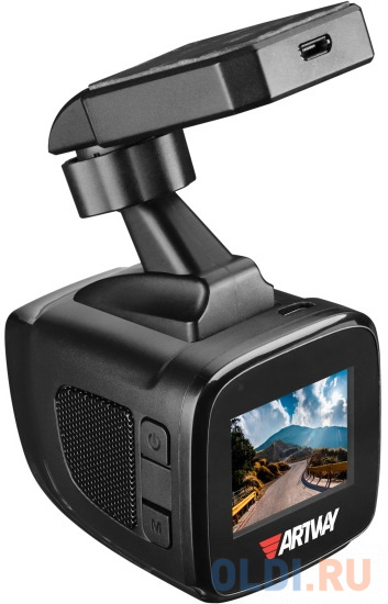 Видеорегистратор Artway AV-705 черный 2Mpix 1080x1920 1080p 170гр. GPS видеорегистратор advocam moto 101 2mpix 1080x1920 1080p 125гр ssc323