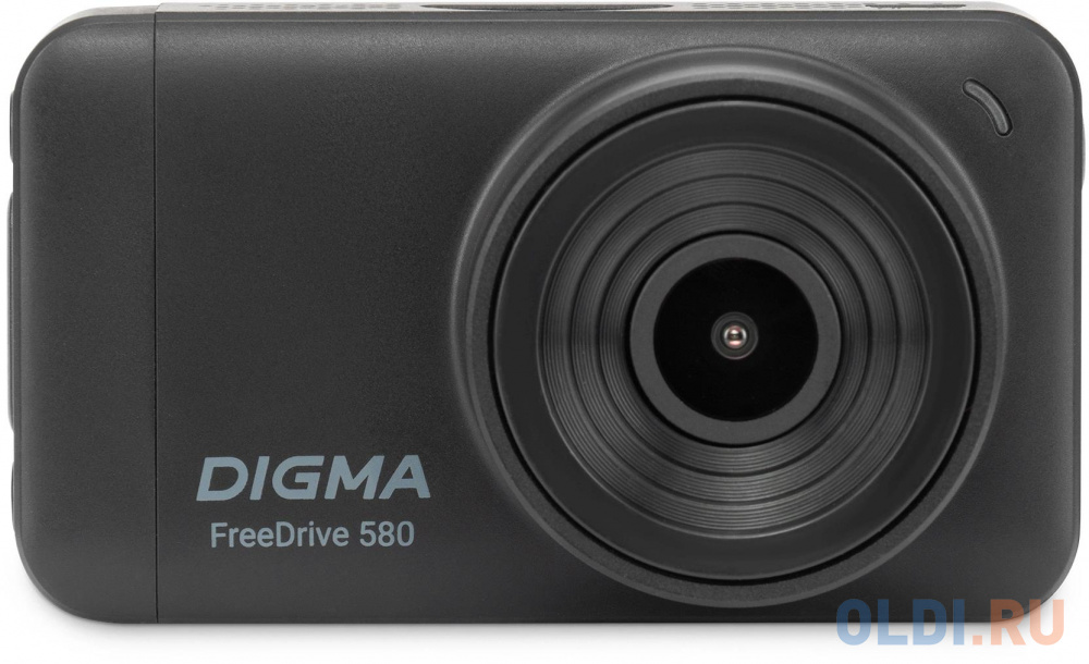 Видеорегистратор Digma FreeDrive 580 черный 4Mpix 1296x2304 1296p 140гр. GP2178