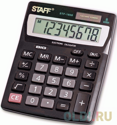 Калькулятор настольный STAFF 
