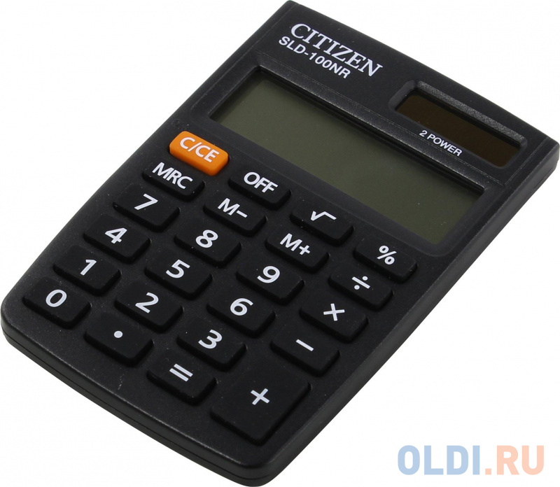 

Калькулятор карманный Citizen SLD-100NR 8-разрядный черный