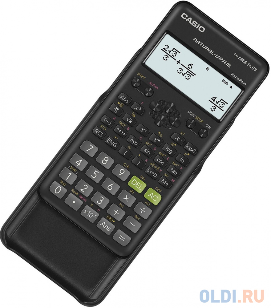 Калькулятор инженерный CASIO FX-82ESPLUS-2-SETD 10-разрядный черный 250394 - фото 2