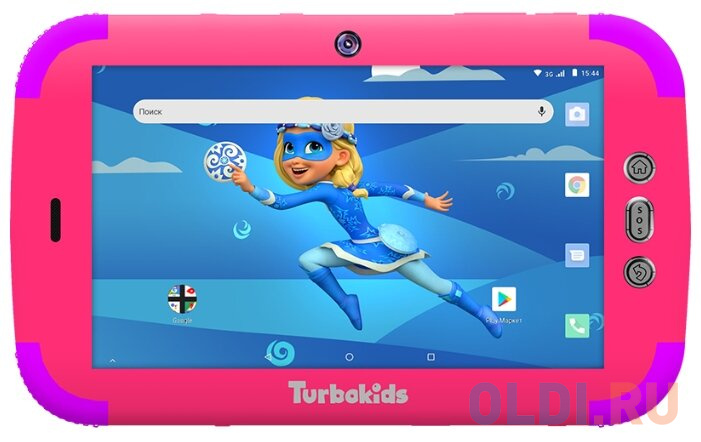 

Планшет Turbo TurboKids Princess SC7731C/RAM1Gb/ROM16/7"/3G/WiFi/BT/2Mpix/0.3Mpix/GPS/Android 8.1/розовый