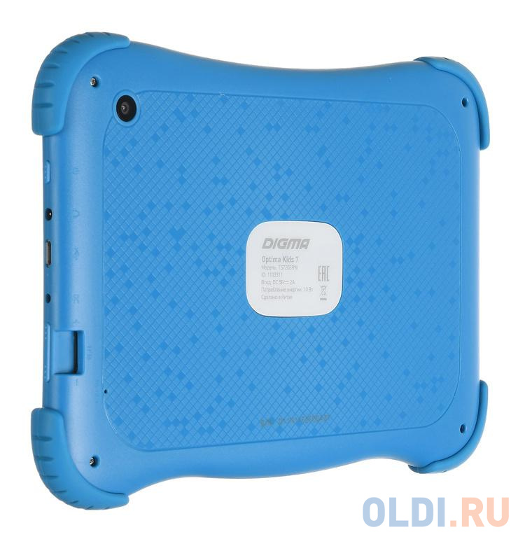 Планшет Digma Optima Kids 7 7&quot; 16Gb Blue Wi-Fi Bluetooth Android TS7203RW от OLDI